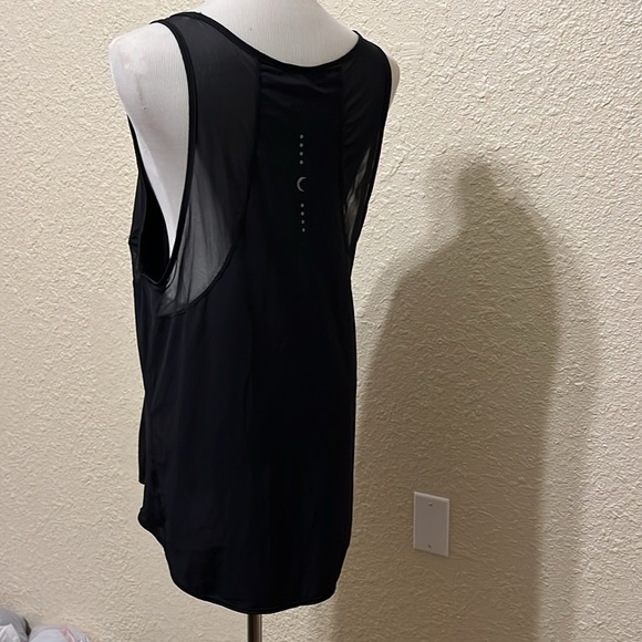 ZYIA Black Mesh Panel Tank Black Size XXXL - Picture 5 of 8
